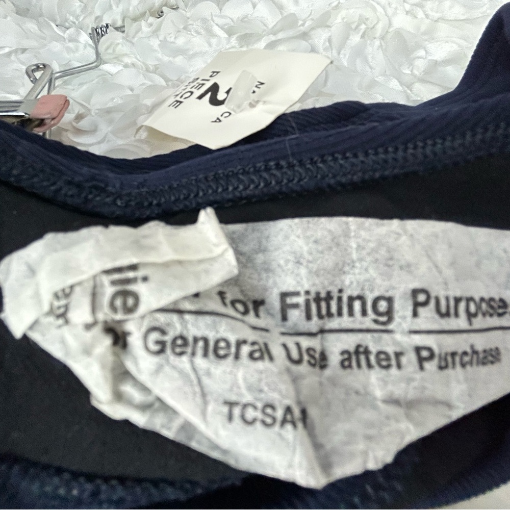 Nautica Black Tankini with Lime Green Stripes - Picture 10 of 16